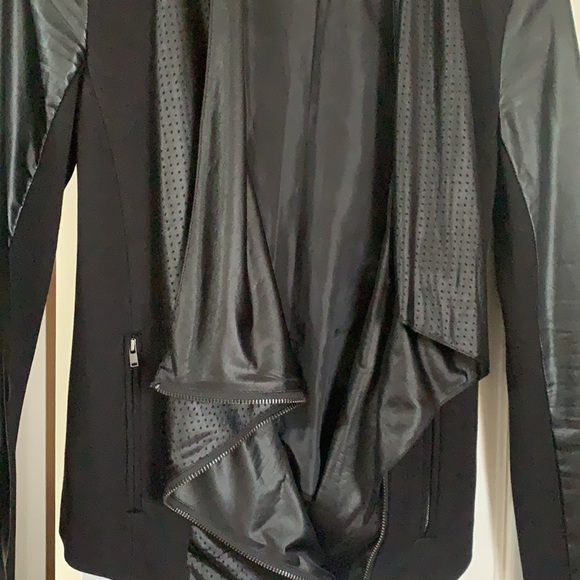 Noisy May Faux Leather Jacket - Picture 3 of 4